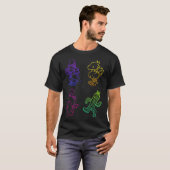 T-shirt Plans de Final Fantasy rétro (Devant entier)