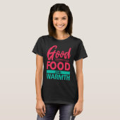 T-shirt Plant Based Food Good Mood Go Vegan (Devant entier)