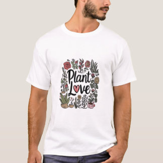 T-shirt plant sticker