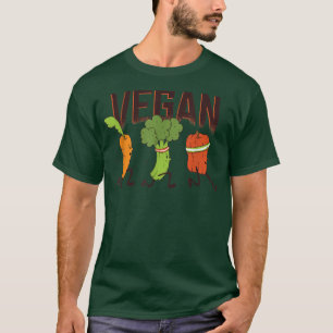 T-shirt Plant Vegetarian Tomato Run Carrot Broccoli Vegeta
