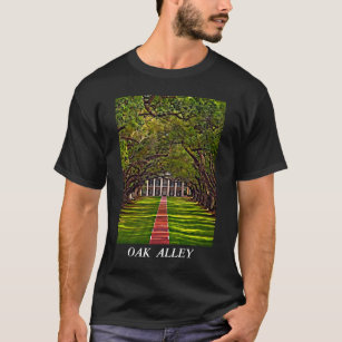 T-shirt Plantation d'allée de chêne