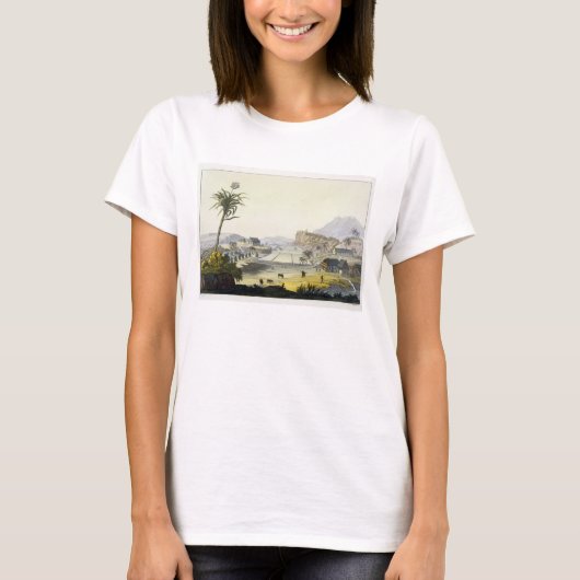 T-shirt Plantation de sucre, Antilles (gravure couleur) (Devant)