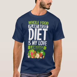T-shirt Plante alimentaire complèteAlimentation Love Vegan