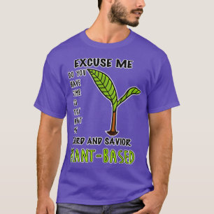 T-shirt Plante amusante Vegetarian végétarien végétarien v