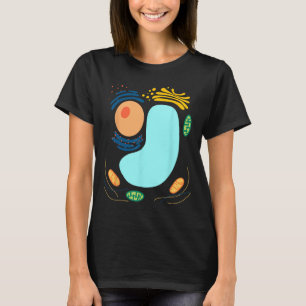 T-shirt Plante Cell Simple Funny Quick Lazy Halloween Part