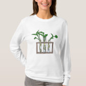 T-shirt PLANTE CHEMIST Laboratoire Gain Botany Hobby Test (Devant)
