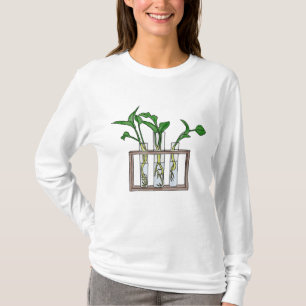 T-shirt PLANTE CHEMIST Laboratoire Gain Botany Hobby Test 