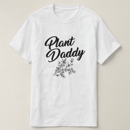 T-SHIRT PLANTE DADDY (Design devant)