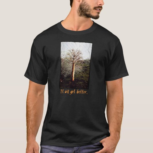 T-shirt Plante Ferula sec (Devant)