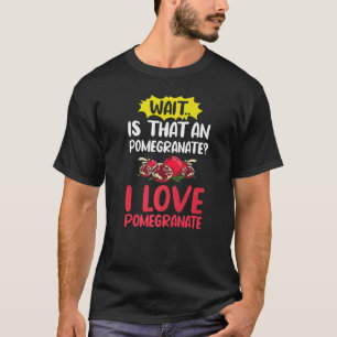 T-shirt Plante Fruit Fruit de graines de Jus de grenade