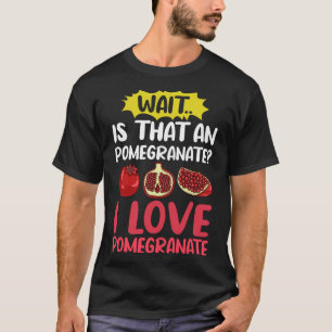 T-shirt Plante Fruit Fruit de graines de Jus de grenade
