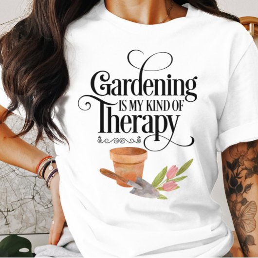 T-shirt Plante Garden Therapy