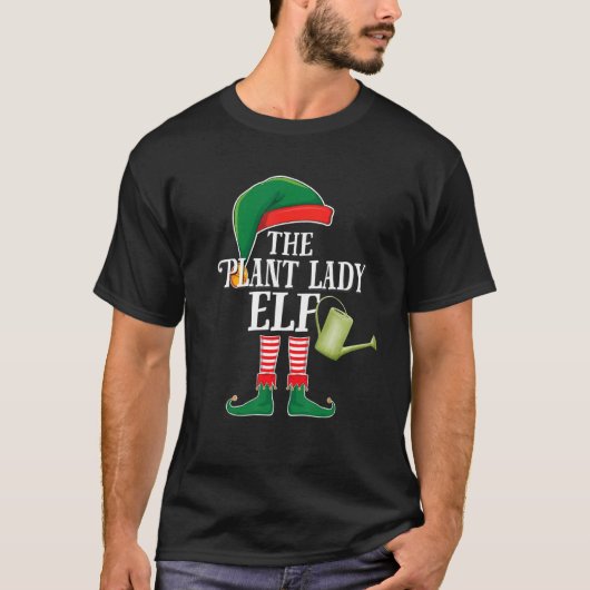 T-shirt Plante Lady Elf Family Group Correspondance Christ (Devant)