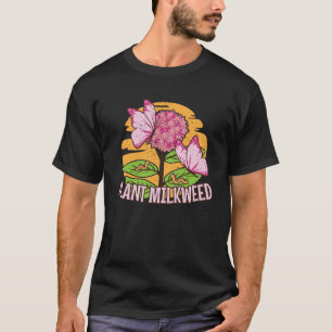 T-shirt plante laiton plante monarque papillon éco animaux