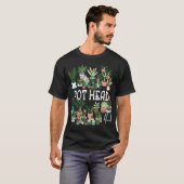 T-shirt Plante Lover Et Gardener Pot Head Succulent (Devant entier)