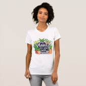 T-shirt Plante lover mignon et amusant (Devant entier)