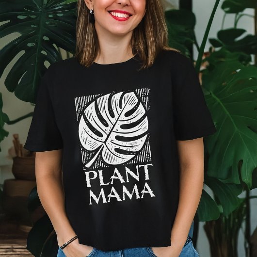 T-shirt Plante Mama Monstera Leaf Nature Lover