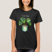 T-shirt Plante Monstera | Maman Plante (Devant)