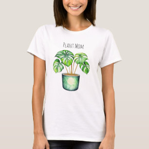 T-shirt Plante Monstera Maman Plante