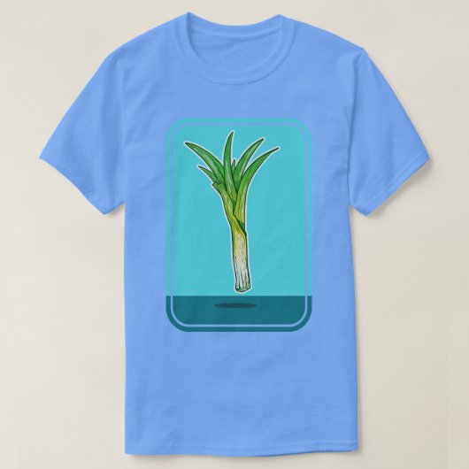 T-shirt Plante potager de poitrine (Design devant)