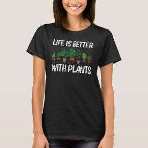 T-shirt Plante pour hommes femmes jardinage plante jardini