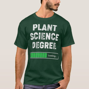 T-shirt Plante Sciences Diplôme Chargement Funny College S