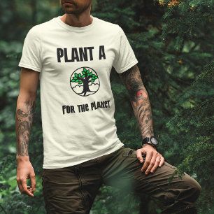 T-shirt Plante un arbre pour la planète