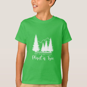 T-shirt Plante un arbre, sauvez notre Cool forestier - T-s