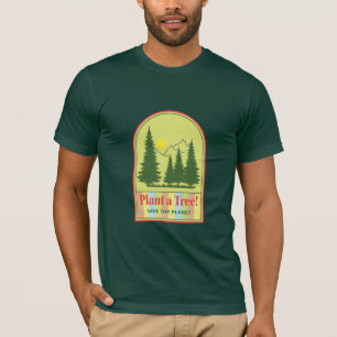 T-shirt Plante un arbre, Save Planet Cool Jour des terres