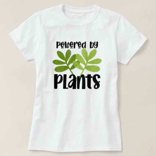 T-shirt Plante Vegan (Design devant)