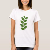 T-shirt Plante vert moderne (Devant)