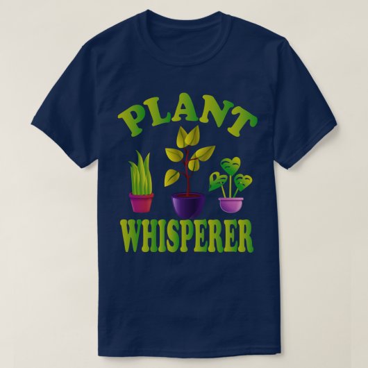 T-shirt Plante Whisperer (Design devant)