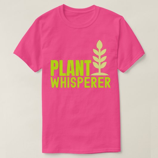 T-shirt Plante Whisperer Garden Whisperer (Design devant)