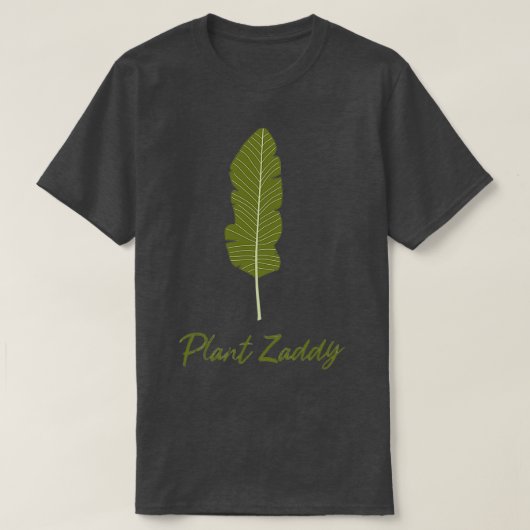 T-shirt Plante Zaddy (Design devant)