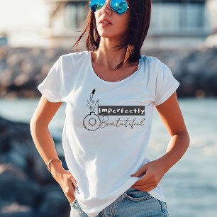 T-shirt Planter Boho Imparfaitement Beau Positif