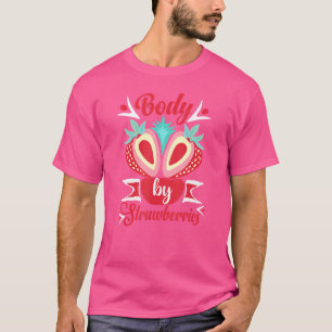 T-shirt Plantes de jardin de fruits de fraise graines frai