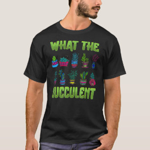 T-shirt Plantes de jardin Jardinier Fleuriste Cactus Succu
