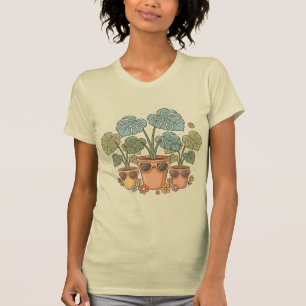 T-shirt Plantes Rétro Maman Illustration de plante Monster