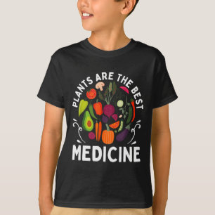 T-shirt plantes végétariennes base végétale mode de vie lé