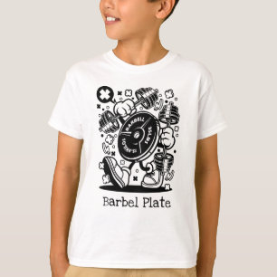 T-shirt Plaque de barbeau