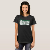 T-shirt Plaque de licence Colorado Springs (Devant entier)