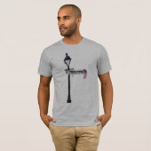 T-shirt Plaque de rue de Bourbon (Devant entier)