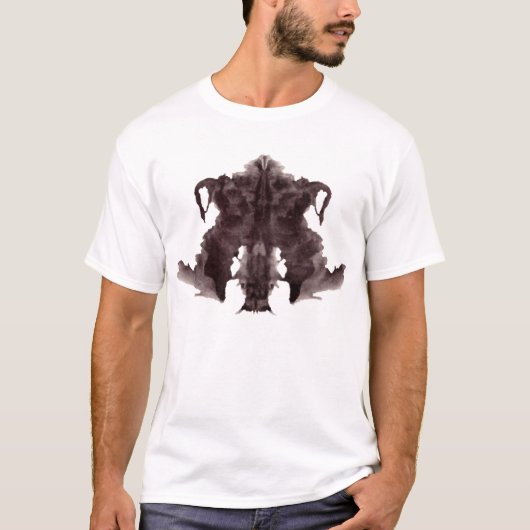 T-shirt Plaque d'encre de test Rorschach 4 (Devant)
