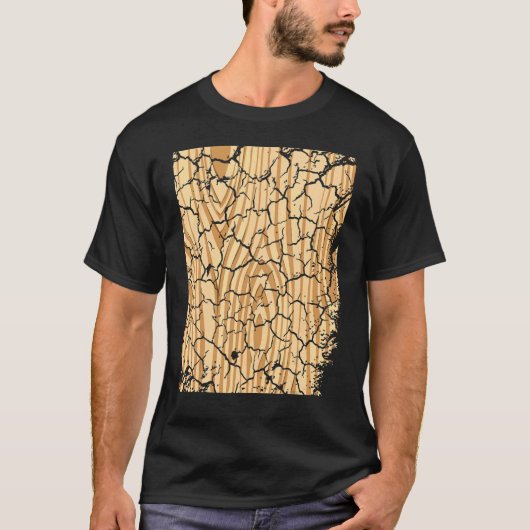 T-shirt Plaque en bois désaffectée (Devant)