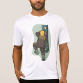 T-shirt Plaque métallique soudée industrielle (Devant)