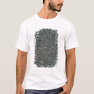 T-shirt Plaque votive avec une inscription venetic