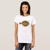 T-shirt Plaque XLVI de Dab (Pleuronectes Limanda) de 'Icht (Devant entier)