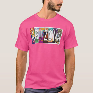 T-shirt Plaques de licence Arizona