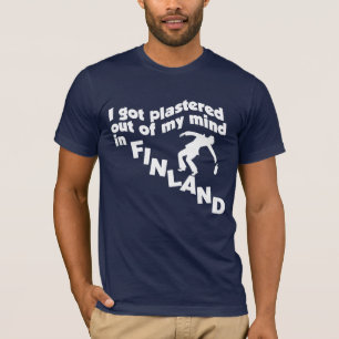 T-shirt Plastered in Finland