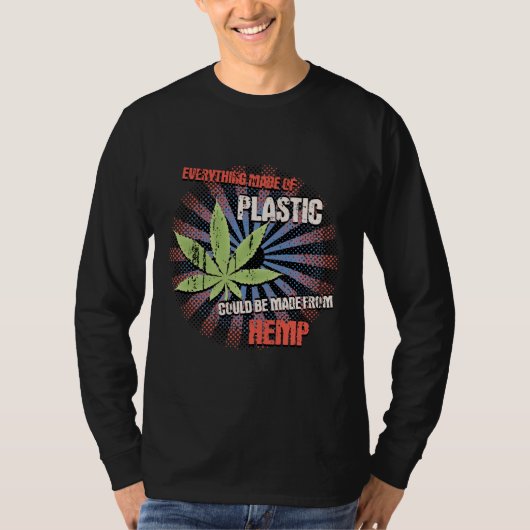 T-shirt Plastique de chanvre (Devant)